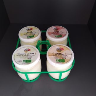 Yaourt aux fruits jaunes 125 g (par 4)