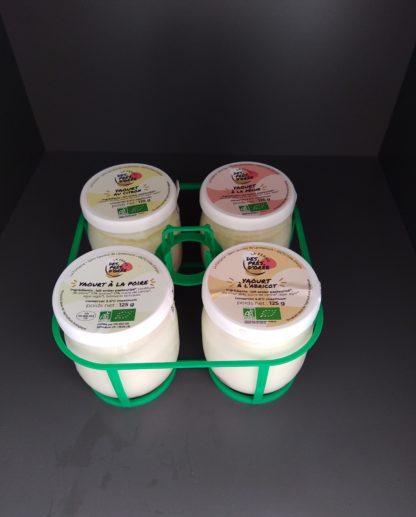 Yaourt aux fruits jaunes 125 g (par 4)
