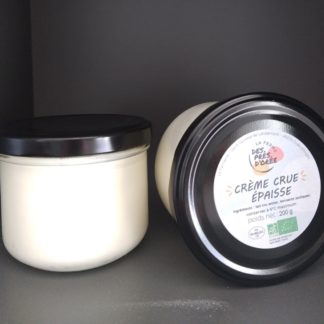 Crème crue épaisse - 200 g